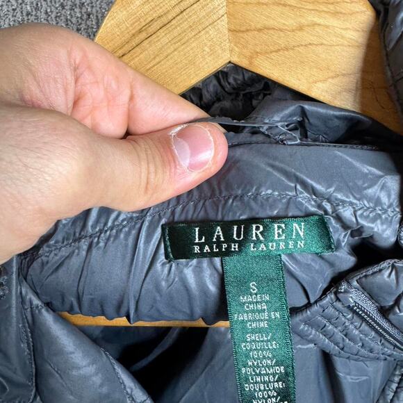 Grey Ralph Lauren puffer Coat - Picture 2 of 5